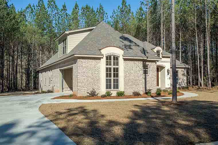 Country, French Country, Southern House Plan 51925 with 4 Beds, 3 Baths, 2 Car Garage Picture 1