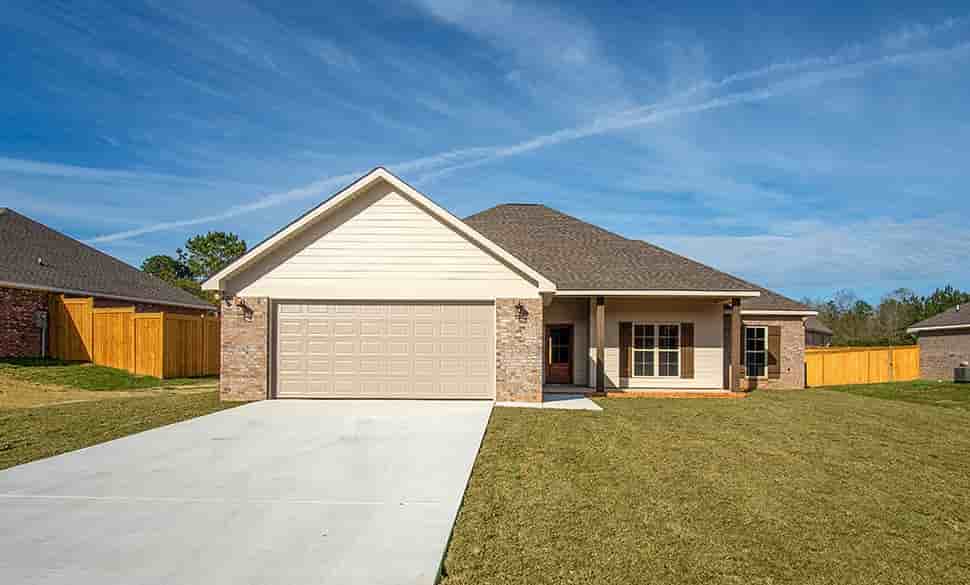 Country, Traditional House Plan 51977 with 4 Beds, 2 Baths, 2 Car Garage Picture 27