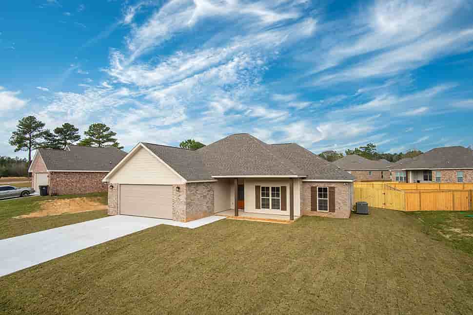Country, Traditional House Plan 51977 with 4 Beds, 2 Baths, 2 Car Garage Picture 28