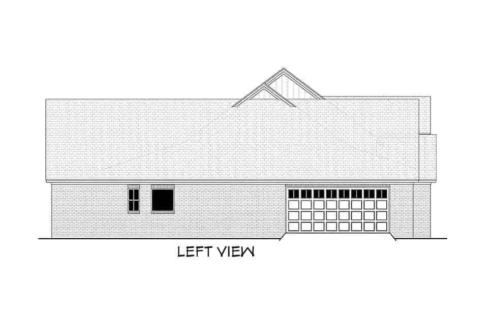 Country, Farmhouse, Traditional House Plan 51995 with 4 Beds, 4 Baths, 2 Car Garage Picture 2