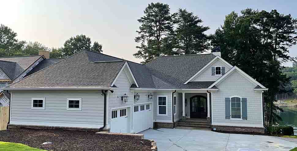 Craftsman, Farmhouse House Plan 52031 with 4 Beds, 4 Baths, 3 Car Garage Picture 2