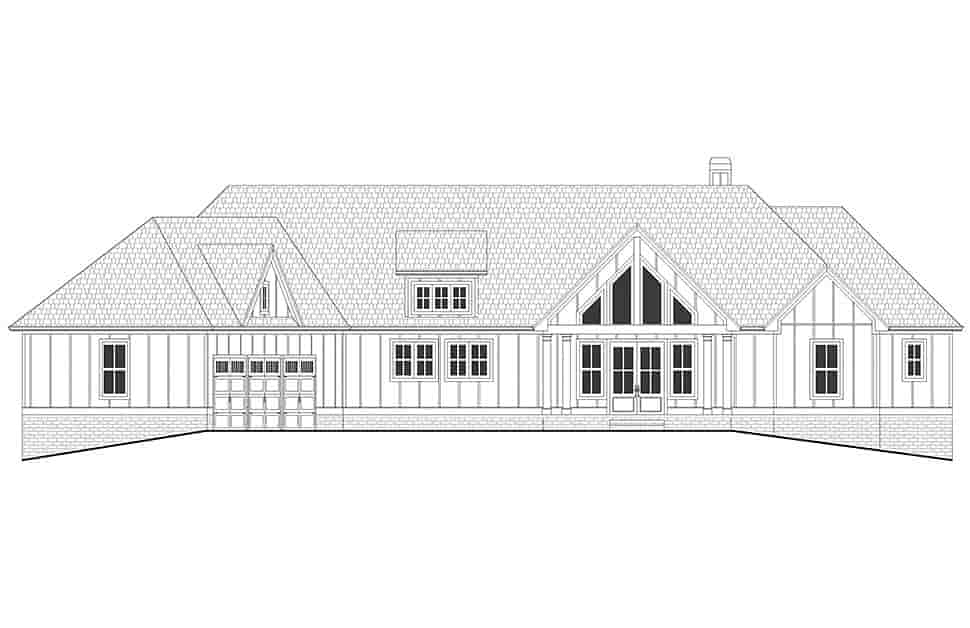 Contemporary, Craftsman, Southern House Plan 52040 with 3 Beds, 2 Baths, 3 Car Garage Picture 25