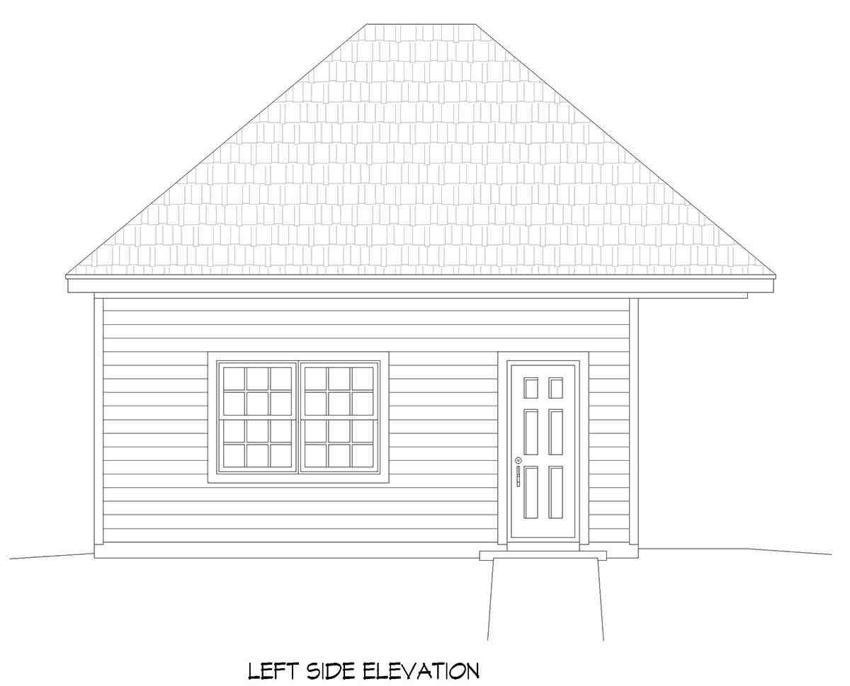 Contemporary 2 Car Garage Plan 52102 Picture 2