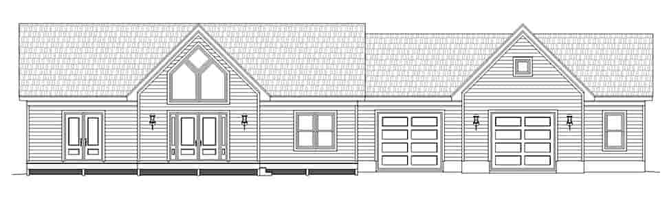 Traditional House Plan 52115 with 2 Beds, 2 Baths, 2 Car Garage Picture 3