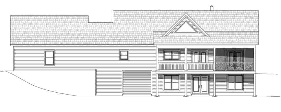 Country, Farmhouse, Traditional House Plan 52122 with 2 Beds, 2 Baths, 2 Car Garage Picture 4
