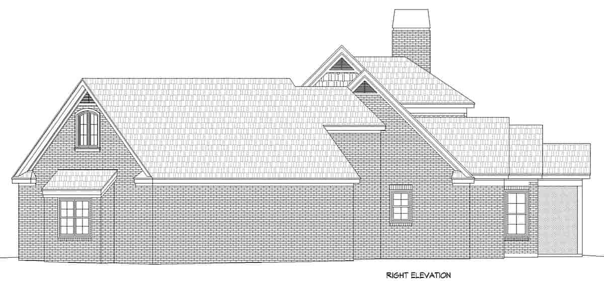 Country, Farmhouse, Traditional House Plan 52128 with 3 Beds, 3 Baths, 3 Car Garage Picture 1