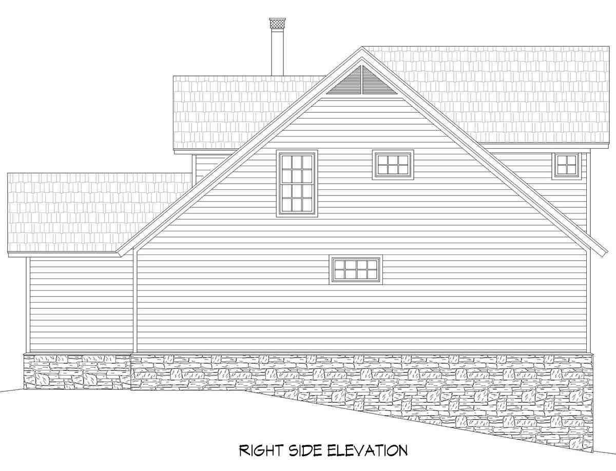 Country, Farmhouse House Plan 52131 with 3 Beds, 2 Baths Picture 1