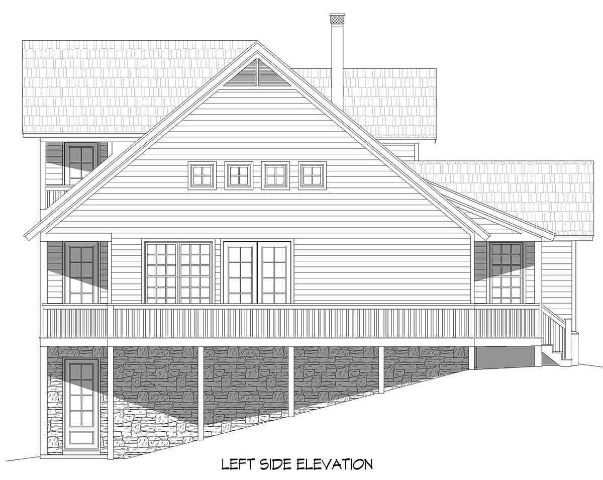 Country, Farmhouse House Plan 52131 with 3 Beds, 2 Baths Picture 2