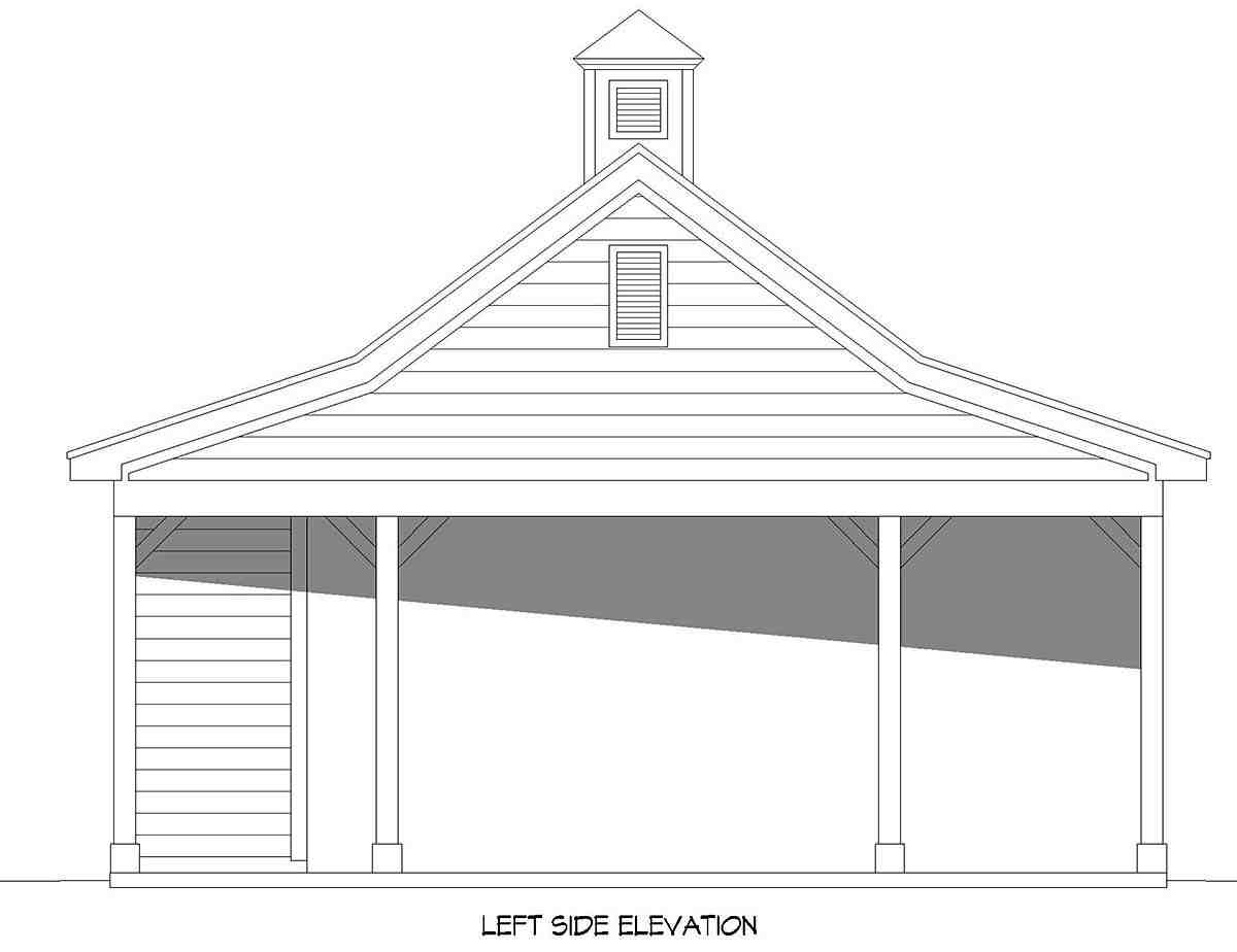 Contemporary 2 Car Garage Plan 52139 Picture 2