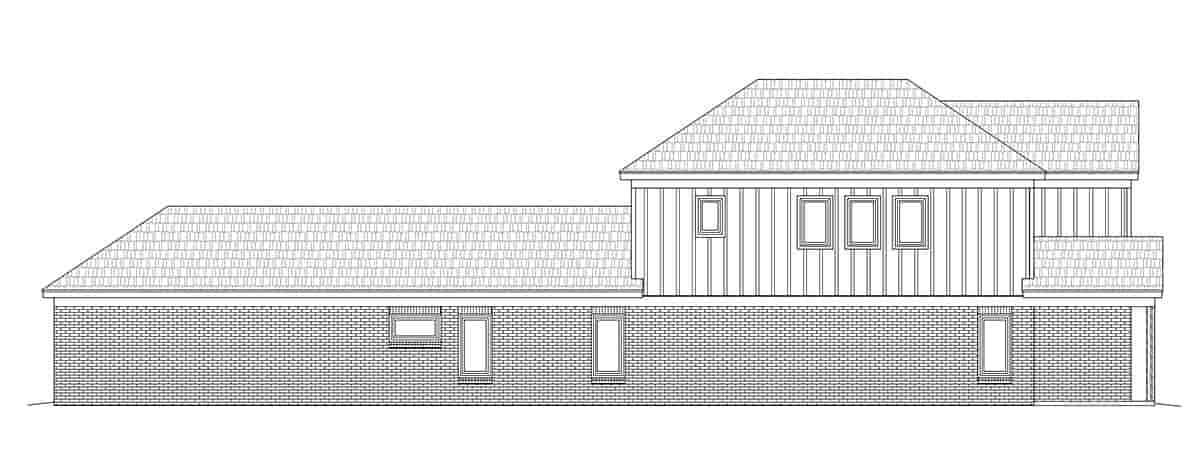 Bungalow, Craftsman House Plan 52183 with 3 Beds, 3 Baths, 2 Car Garage Picture 2