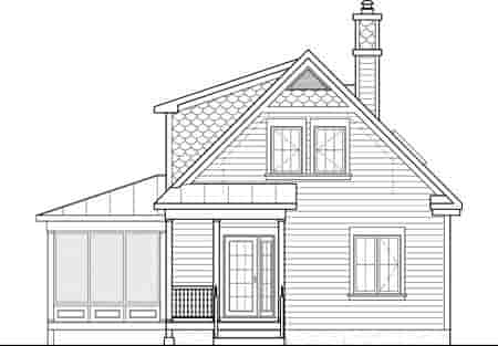 House Plan 52811 with 2 Beds, 2 Baths Picture 1