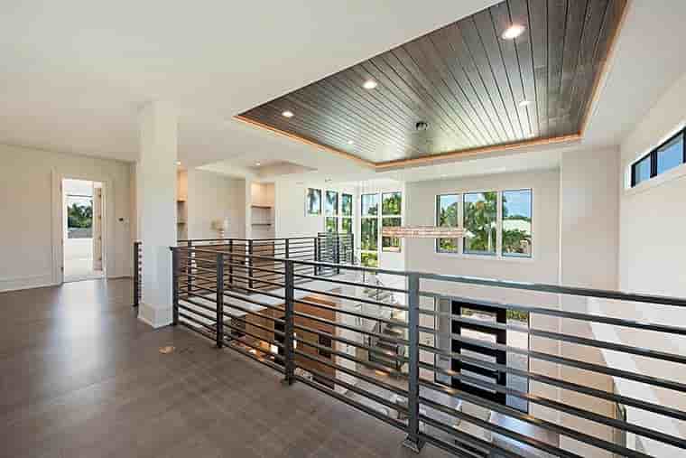 Coastal, Contemporary, Florida, Mediterranean House Plan 52931 with 4 Beds, 5 Baths, 3 Car Garage Picture 22