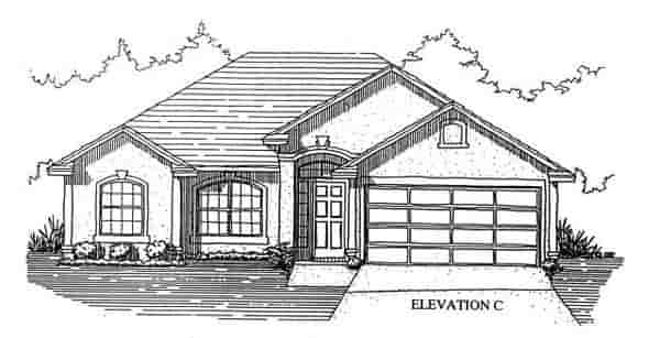House Plan 53245 with 4 Beds, 2 Baths, 2 Car Garage Picture 2