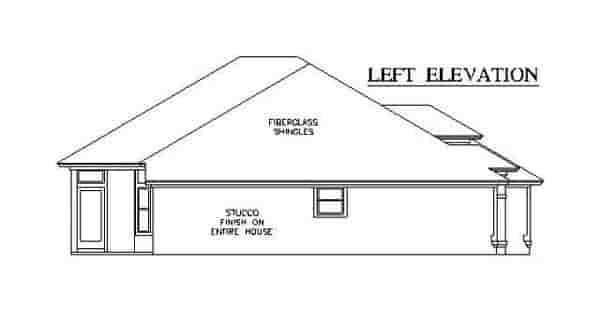 House Plan 53247 with 3 Beds, 2 Baths, 2 Car Garage Picture 1