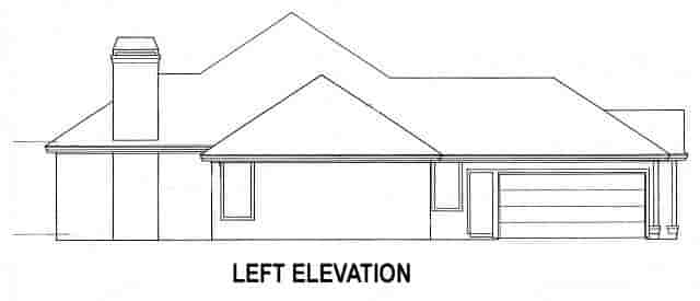 House Plan 53457 with 4 Beds, 4 Baths, 2 Car Garage Picture 1
