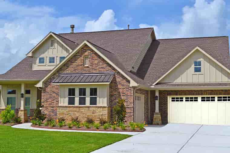 Country, Craftsman, European House Plan 53906 with 4 Beds, 4 Baths, 3 Car Garage Picture 1
