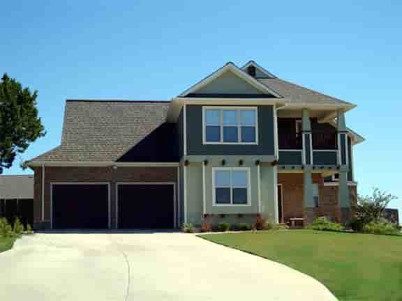 Craftsman House Plan 56532 with 4 Beds, 3 Baths, 2 Car Garage Picture 4