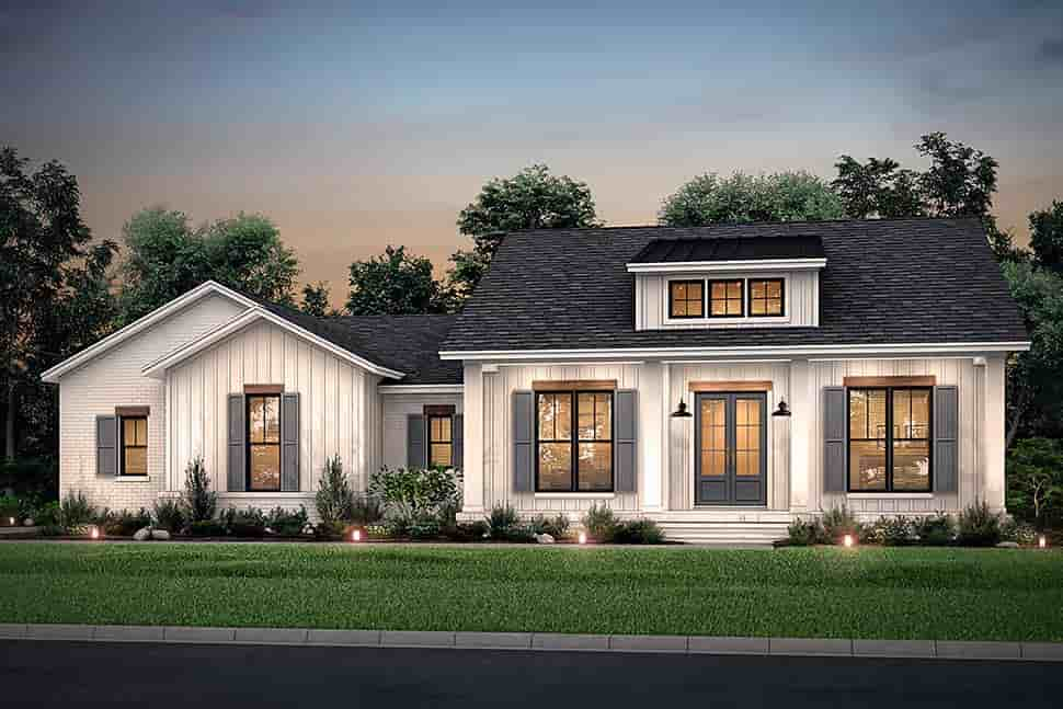 House Plan 56703 Traditional Style With 2044 Sq Ft 3 Bed 2 Ba