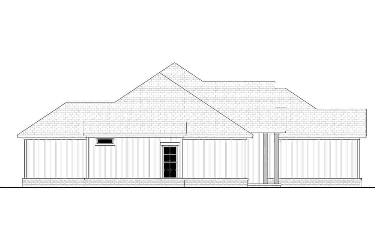 Country, Craftsman, Farmhouse House Plan 56704 with 4 Beds, 2 Baths, 2 Car Garage Picture 2