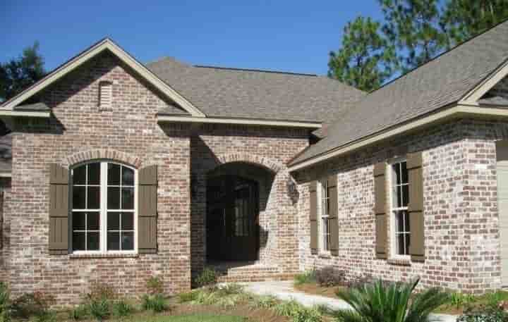 Country, French Country House Plan 56904 with 3 Beds, 3 Baths, 2 Car Garage Picture 2