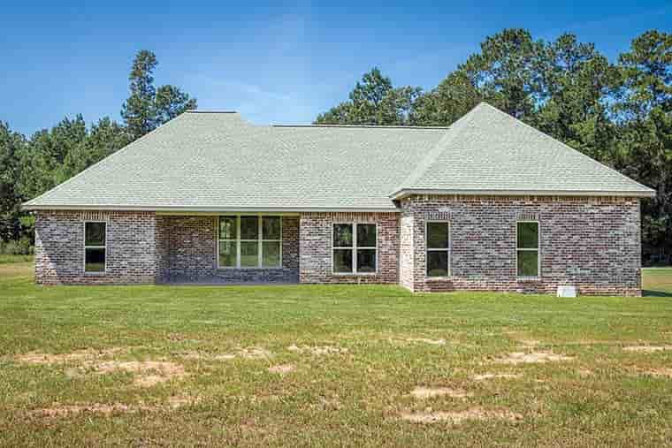 French Country, Traditional House Plan 56906 with 3 Beds, 2 Baths, 2 Car Garage Picture 3