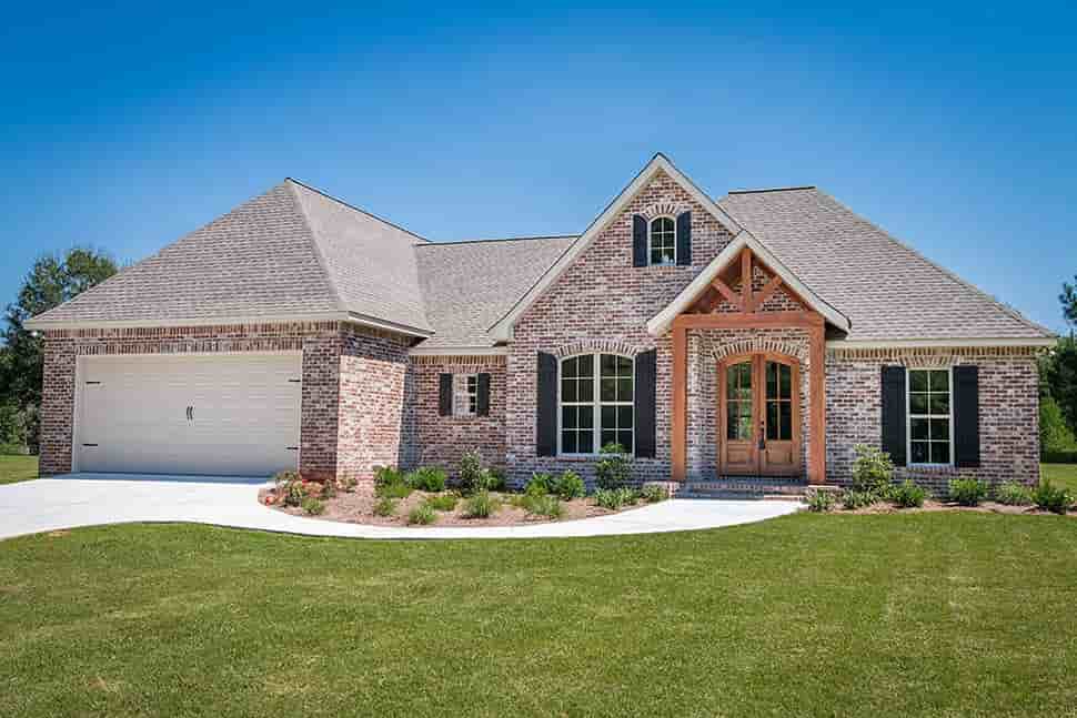 French Country, Traditional House Plan 56906 with 3 Beds, 2 Baths, 2 Car Garage Picture 38