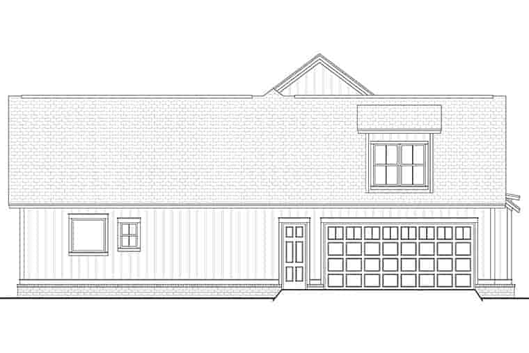 Country, Craftsman, Farmhouse House Plan 56912 with 3 Beds, 2 Baths, 2 Car Garage Picture 2
