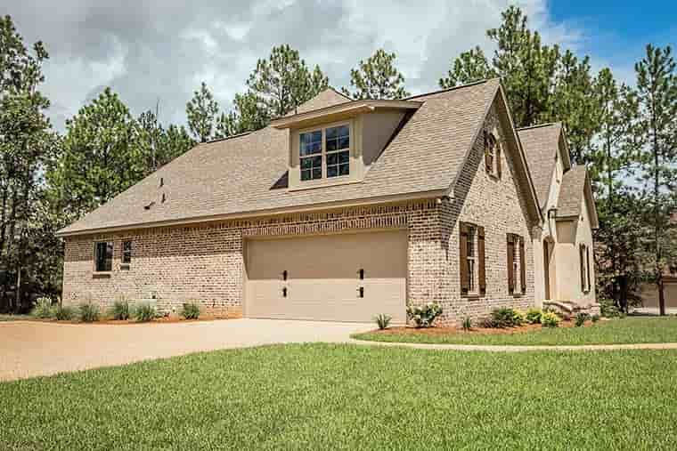 European, French Country, Southern, Traditional House Plan 56918 with 4 Beds, 3 Baths, 2 Car Garage Picture 16