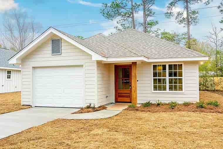 Country, Ranch, Traditional House Plan 56936 with 3 Beds, 2 Baths, 1 Car Garage Picture 5