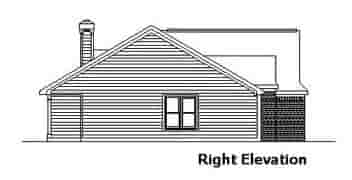 Country, One-Story, Ranch House Plan 57517 with 3 Beds, 2 Baths, 2 Car Garage Picture 2