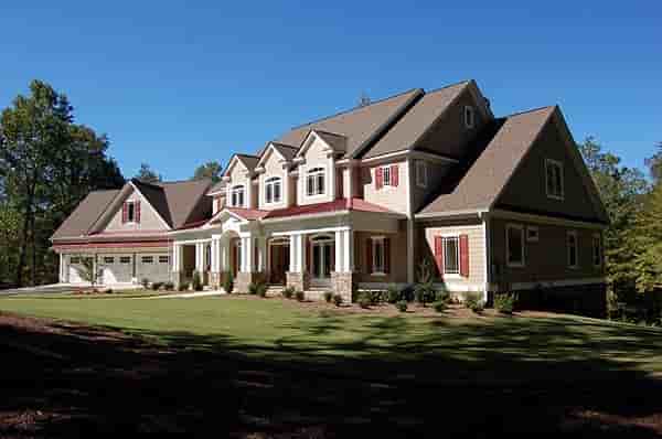 Traditional House Plan 58200 with 4 Beds, 4 Baths, 3 Car Garage Picture 5