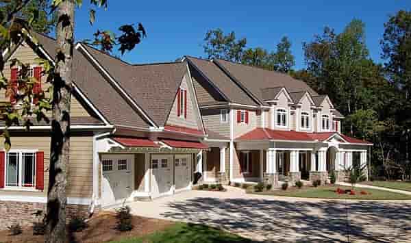 Traditional House Plan 58200 with 4 Beds, 4 Baths, 3 Car Garage Picture 6