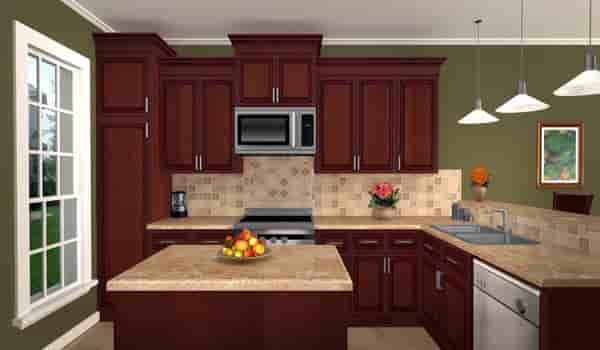 House Plan 59115 - Traditional Style with 2218 Sq Ft, 3 Bed