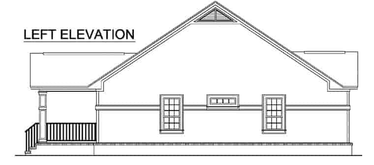 Country, European, Southern, Traditional House Plan 59118 with 2 Beds, 2 Baths Picture 1