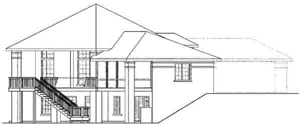 European, Traditional House Plan 59401 with 5 Beds, 4 Baths, 3 Car Garage Picture 1