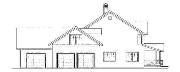 Country, Florida, Traditional House Plan 59413 with 4 Beds, 4 Baths, 3 Car Garage Picture 1