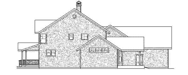 Country, Florida, Traditional House Plan 59413 with 4 Beds, 4 Baths, 3 Car Garage Picture 2