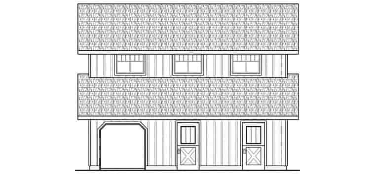 Country 0 Car Garage Apartment Plan 59474 Picture 2