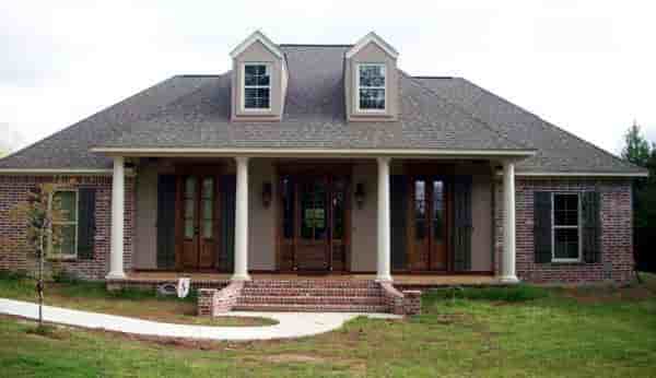 Country, European, French Country House Plan 59937 with 3 Beds, 2 Baths, 2 Car Garage Picture 7