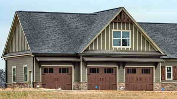 Cottage, Country, Craftsman House Plan 60028 with 4 Beds, 4 Baths, 3 Car Garage Picture 2