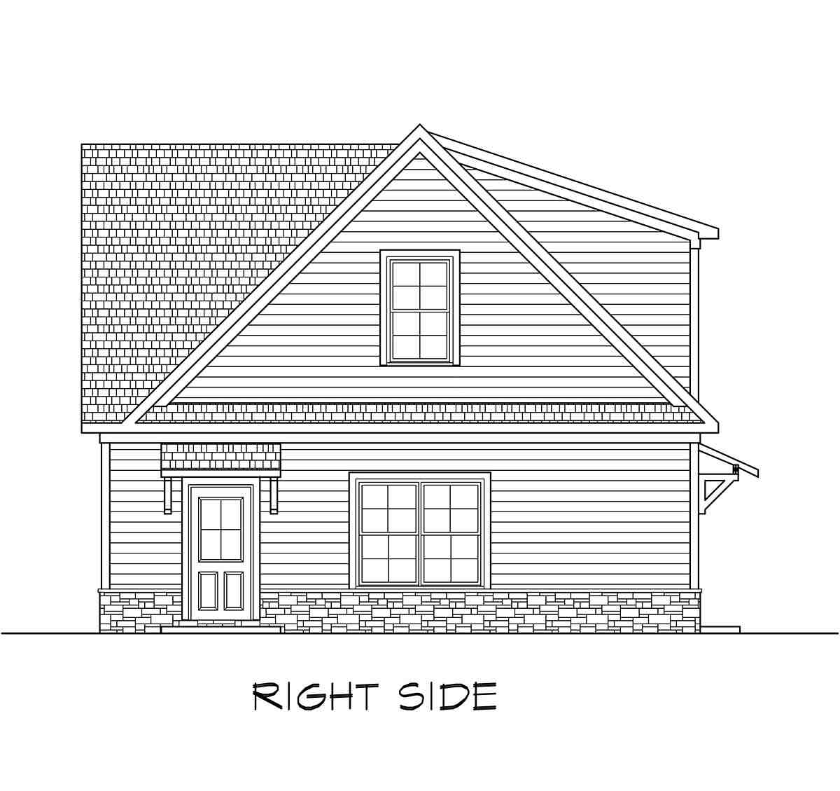 Craftsman 2 Car Garage Plan 60095 Picture 1