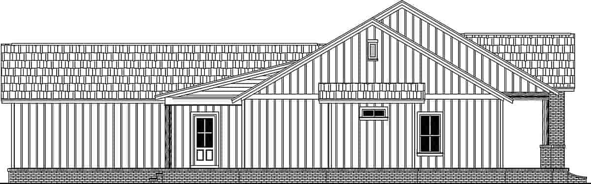 Country, Farmhouse, Traditional House Plan 60114 with 3 Beds, 2 Baths, 2 Car Garage Picture 2