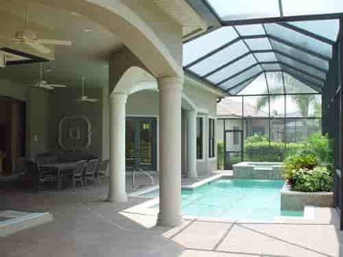 Florida, Mediterranean House Plan 60413 with 3 Beds, 4 Baths, 3 Car Garage Picture 5
