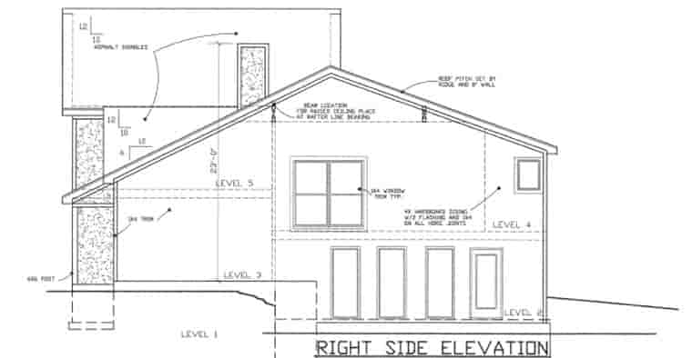 House Plan 60638 with 4 Beds, 3 Baths, 3 Car Garage Picture 2