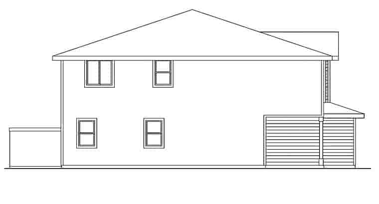 Contemporary, Country, Florida, Saltbox Multi-Family Plan 60907 with 8 Beds, 6 Baths, 2 Car Garage Picture 1