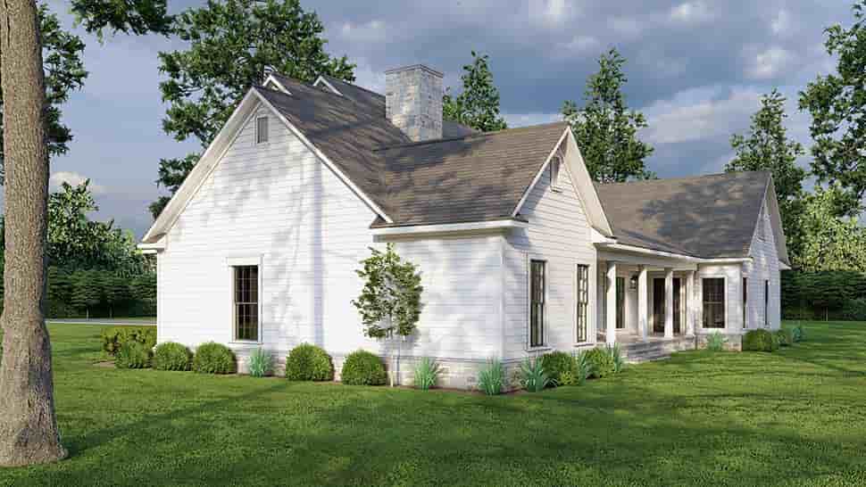 Cape Cod, Country, Traditional House Plan 61219 with 4 Beds, 3 Baths, 2 Car Garage Picture 6