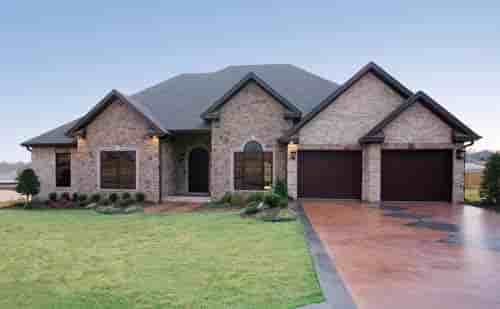 Traditional House Plan 61271 with 4 Beds, 3 Baths, 2 Car Garage Picture 4