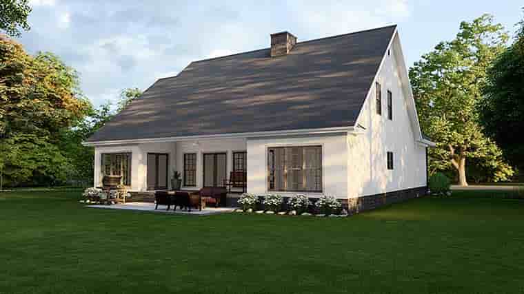 Country House Plan 61293 with 4 Beds, 3 Baths, 2 Car Garage Picture 5