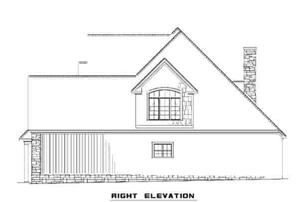 Cottage, Craftsman, Farmhouse House Plan 61325 with 4 Beds, 3 Baths, 2 Car Garage Picture 2