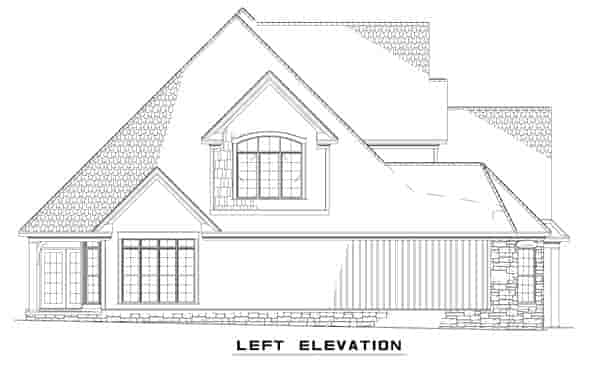 Country, Craftsman, Victorian House Plan 61328 with 4 Beds, 3 Baths, 2 Car Garage Picture 5